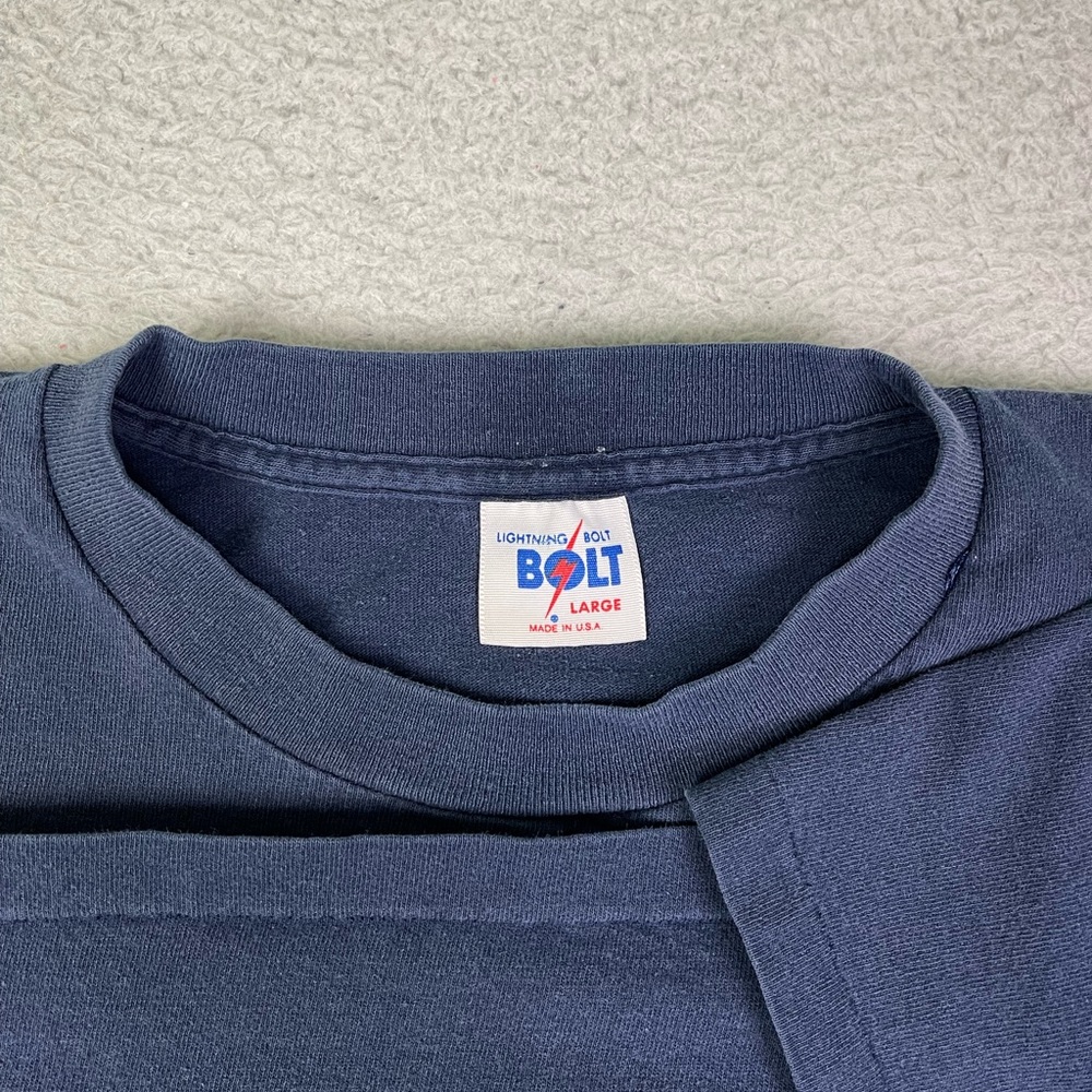 Vintage 90s lightning‎ bolt surfing T-shirt - Picture 3 of 4